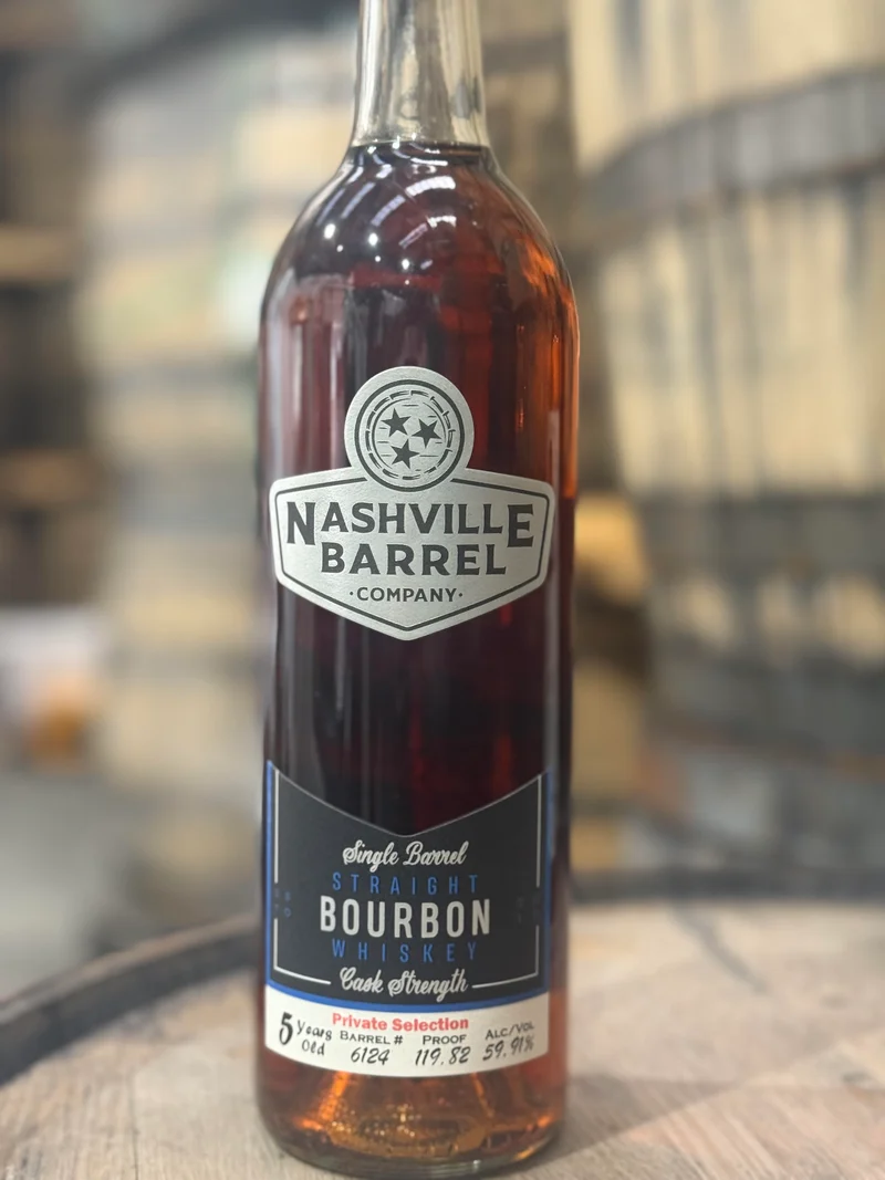 Nashville Barrel Co 5yr Single Barrel Bourbon - #6124 - 119.82 Proof