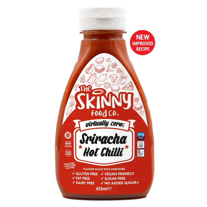Sriracha Virtually Zero© Kalori Sockerfri Mager Sås - 425ml