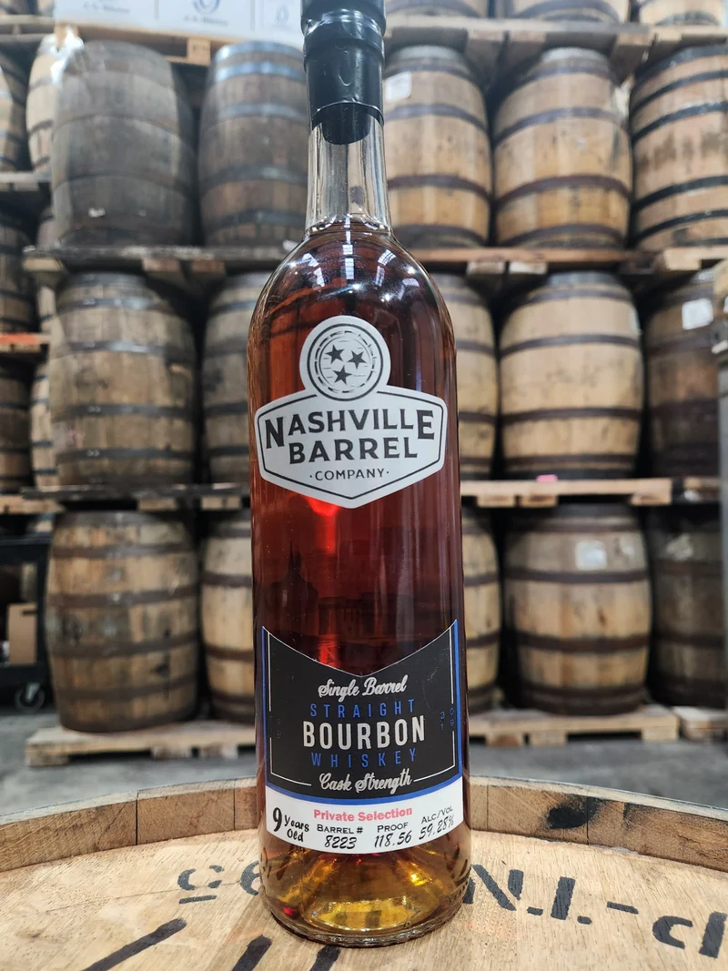 Nashville Barrel Co 9yr Single Barrel Bourbon - #8223 - 118.56 Proof