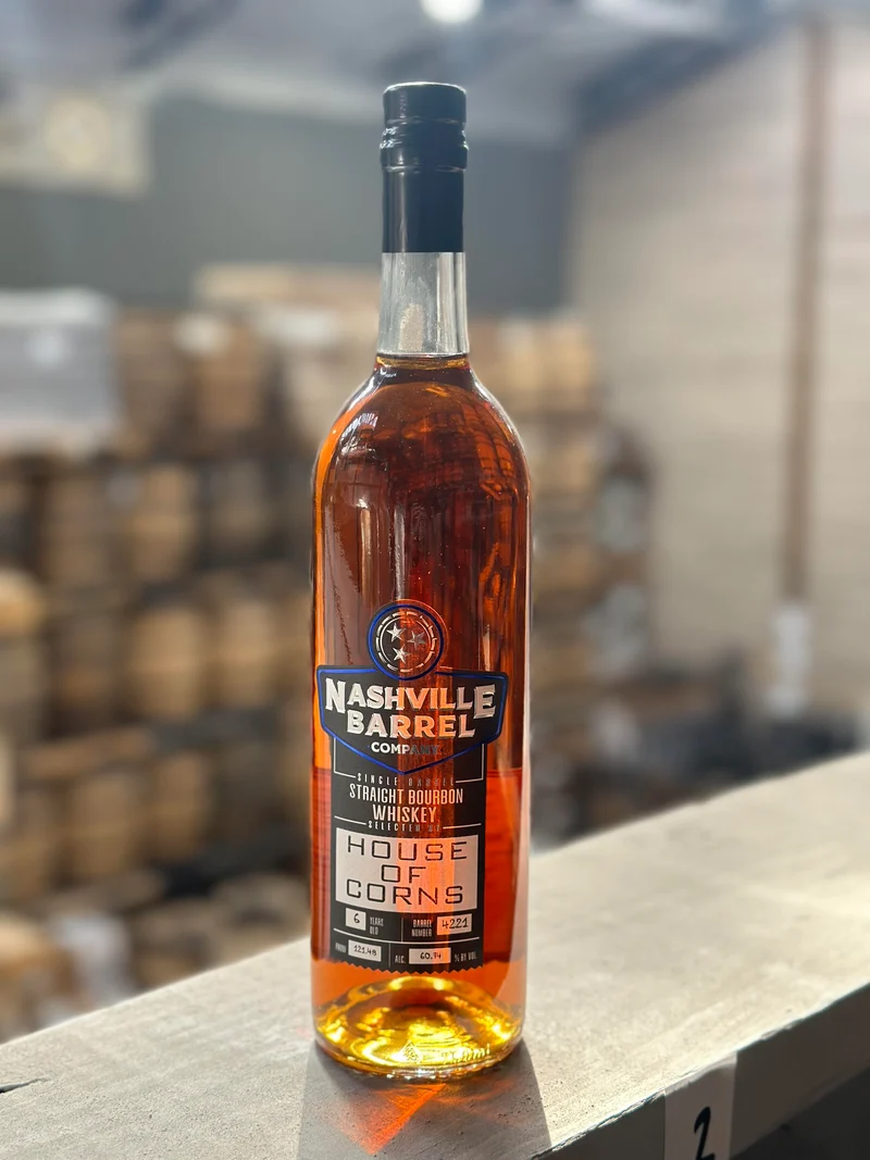 Nashville Barrel Co 6yr Single Barrel Bourbon - #4221 - House of Corns