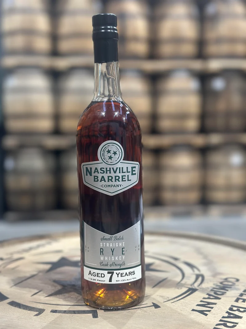 Nashville Barrel Co Cask Strength Rye -8yr MGP Small Batch