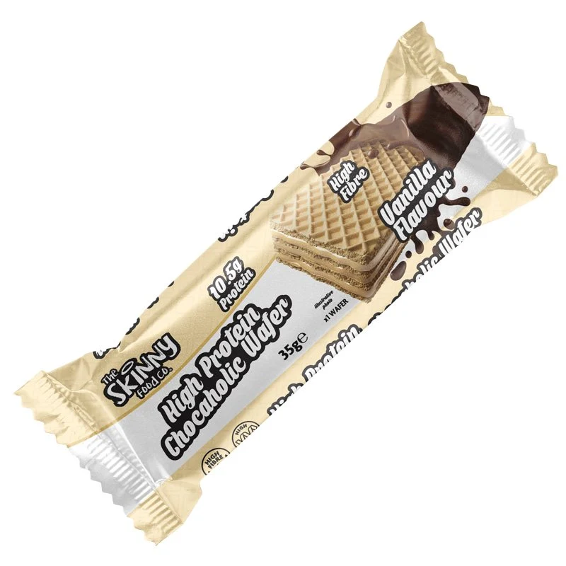 Skinny Chocaholic Vanilla High Protein Wafer 35g