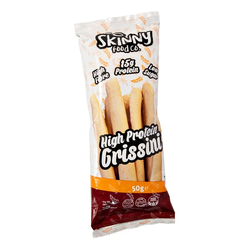 (Rea, bäst före, 26 april) Skinny High Protein Nature Grissini 50g