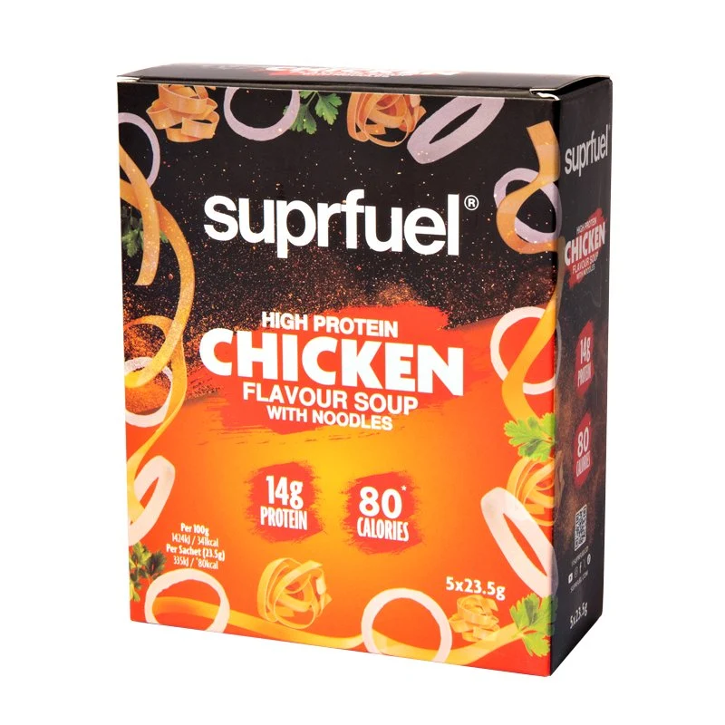 Suprfuel High Protein Soppa med kycklingarom med nudlar (5 måltider) 120g