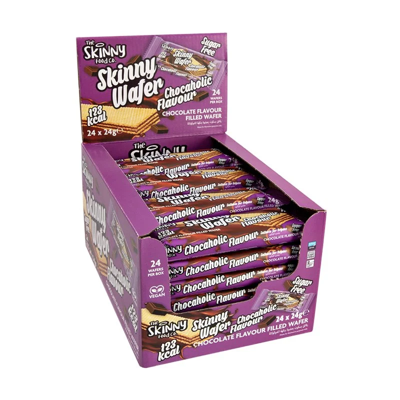 Chocaholic Skinny Wafer-fodral 575 g (24 g x 24 enheter)