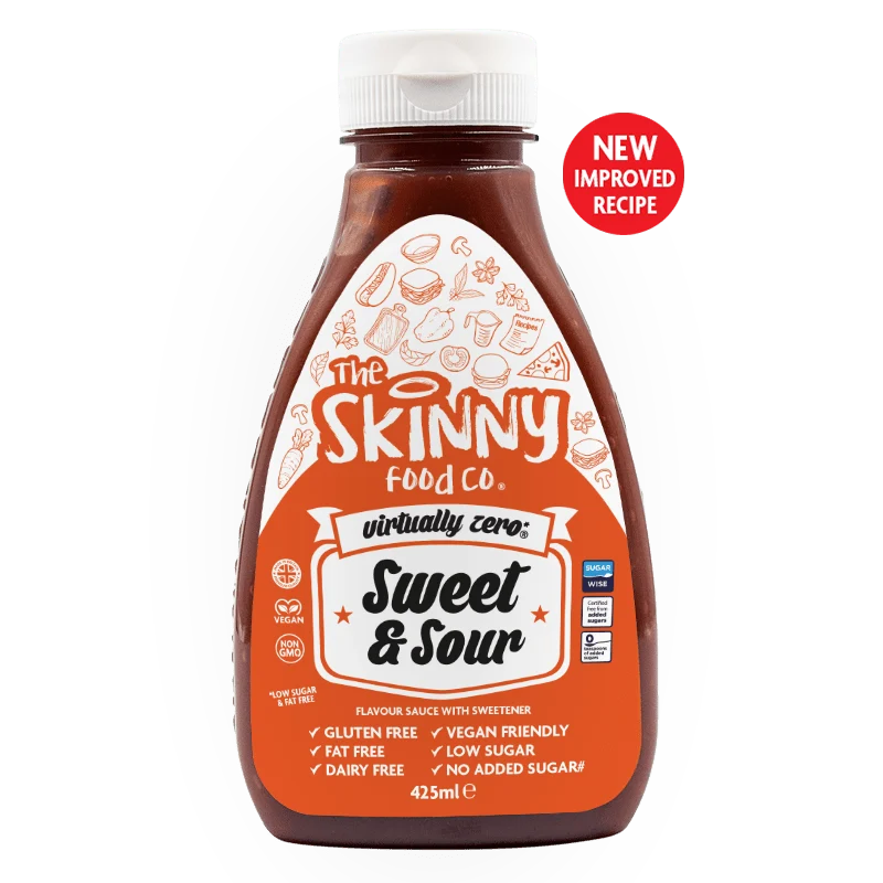 Söt och sur sås Virtually Zero© Calorie Skinny Sauce - 425ml