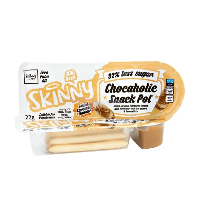 Salted Caramel Skinny Chocaholic Snack Pot - 22g