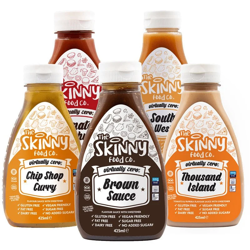 Skinny Virtually Zero© Calorie Sauce Bundle - The Skinny Food Co