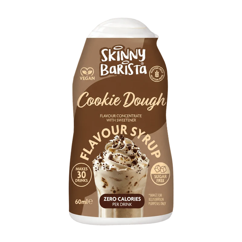 Skinny Barista Cookie Dough Smaksatt Shot Sockerfri Skinny Kaffesirap - 60ml