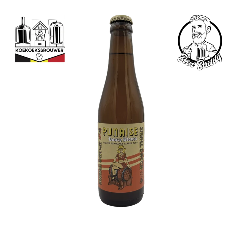 Small Batch #4 Boozy Blonde Liqueur De Orange Barrel Aged Belgian Tripel