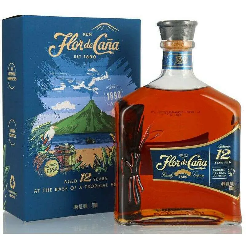 Rum Flor de Cana Centenario 12 YO (70CL, 40.0% Vol.)