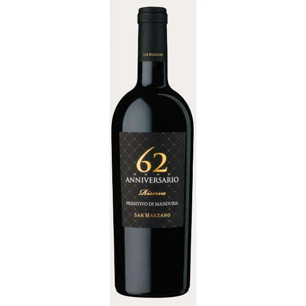 SAN MARZANO VINI Anniversario 62 Primitivo di Manduria DOP Riserva 2020
