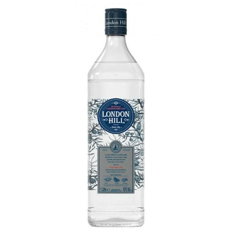 London Hill Dry Gin (1L, 43.0% Vol.)