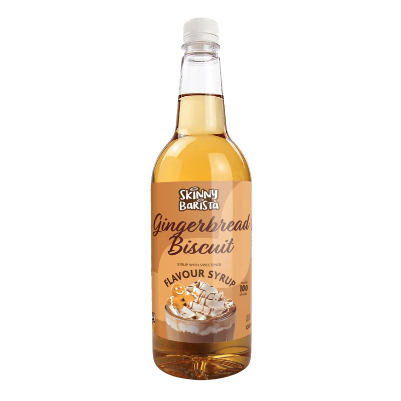 Skinny Barista Pepparkakssirap - Kalorifri Skinny Coffee - 1 liter