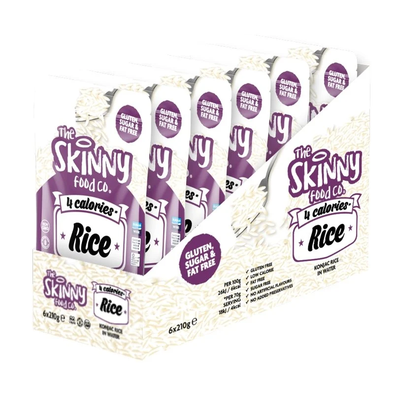Lågkalori Konjac Skinny Rice - (6 x 290 g fodral)