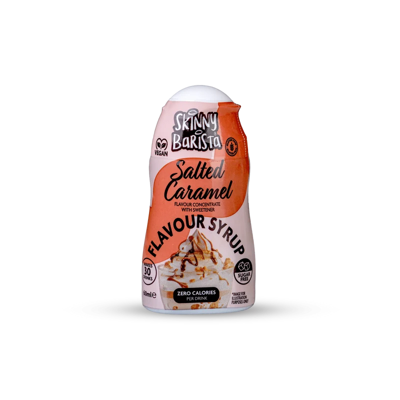 Skinny Barista Salted Caramel Smaksatt Shot Sockerfri Skinny Kaffesirap - 60ml