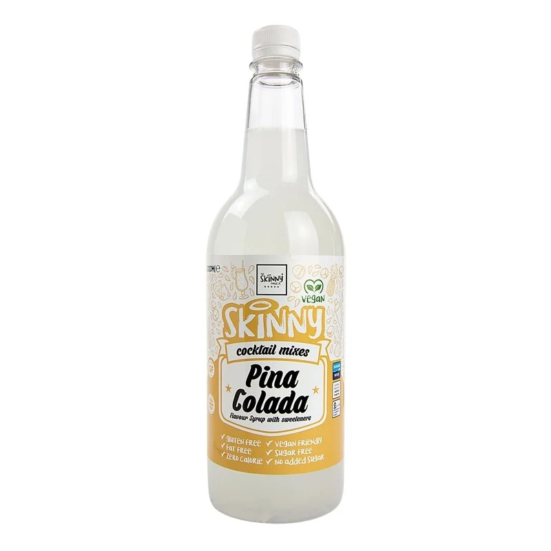 (Rea, bäst före september 2025) Piña Colada sockerfri smal cocktailmixer - 1 liter