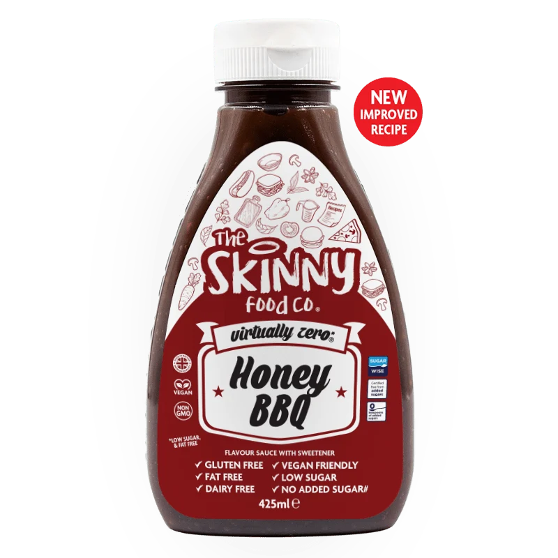 Honey BBQ Flavor Virtually Zero© Sockerfri Skinny Sauce - 425ml