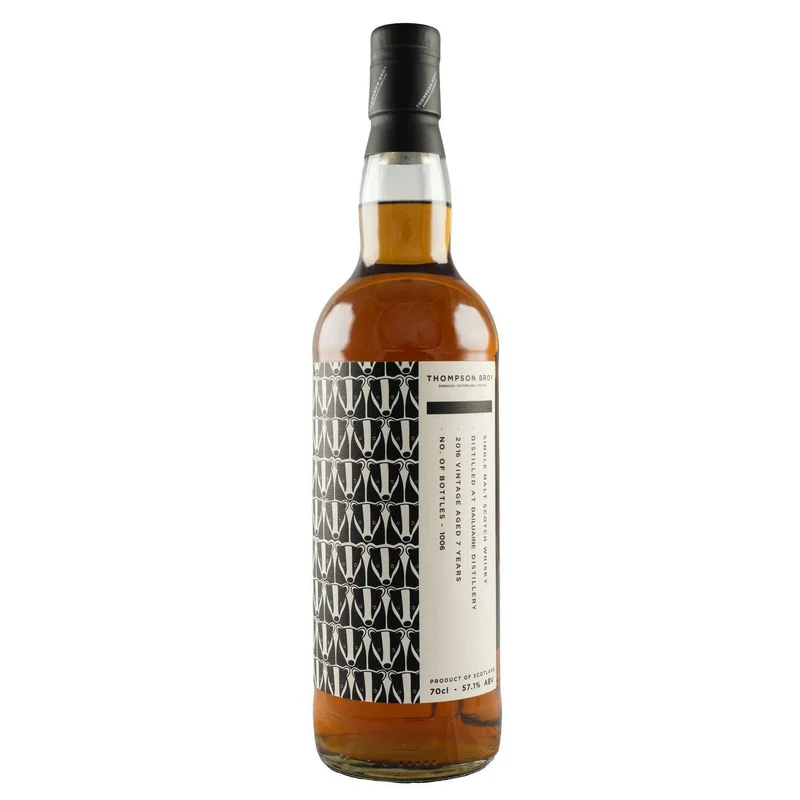 Whisky Thompson Brothers Dailuaine 7 Year 2016 (70CL, 57.1% Vol.)