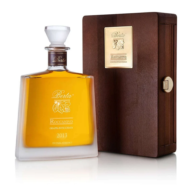 Berta Distillerie Grappa Invecchiata Roccanivo 2016 (70CL, 43.0% Vol.)