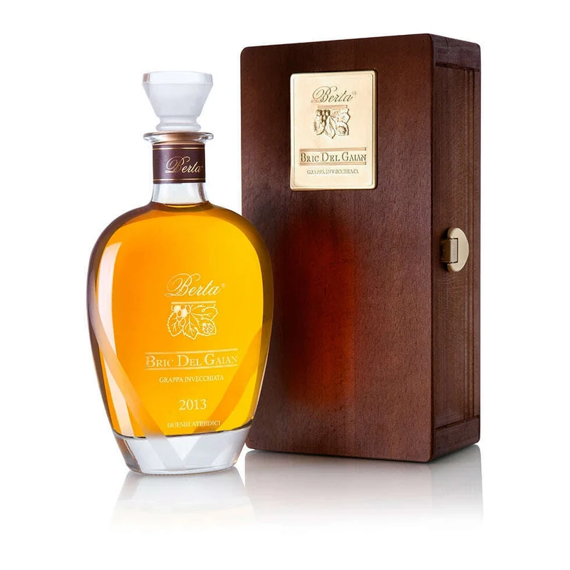 Berta Distillerie Grappa Invecchiata Bric del Gaian 2016 (70CL, 43.0% Vol.)