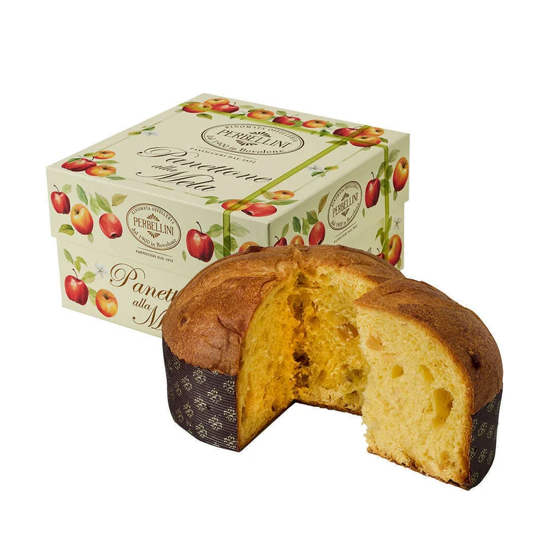 PASTICCERIA PERBELLINI Panettone alle Mele 850gr.