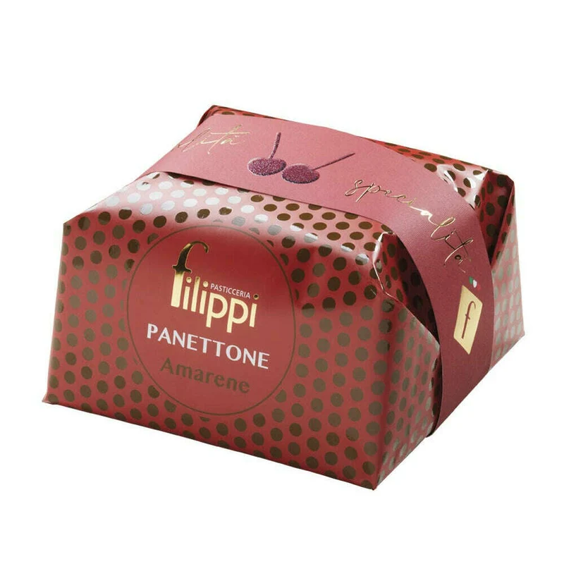 Pasticceria Filippi PANETTONE SPECIALE CON AMARENE 1kg