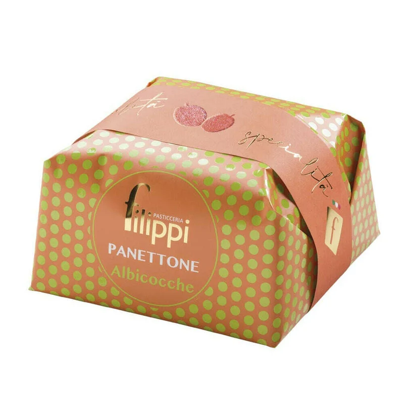 Pasticceria Filippi PANETTONE SPECIALE ALLE ALBICOCCHE 1kg
