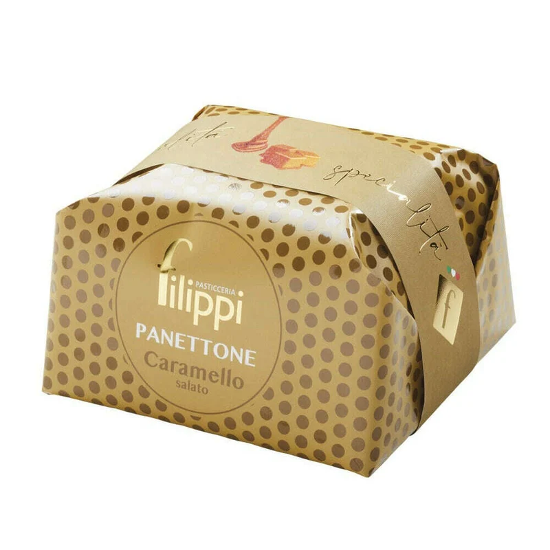Pasticceria Filippi PANETTONE SPECIALE AL CARAMELLO SALATO 1kg