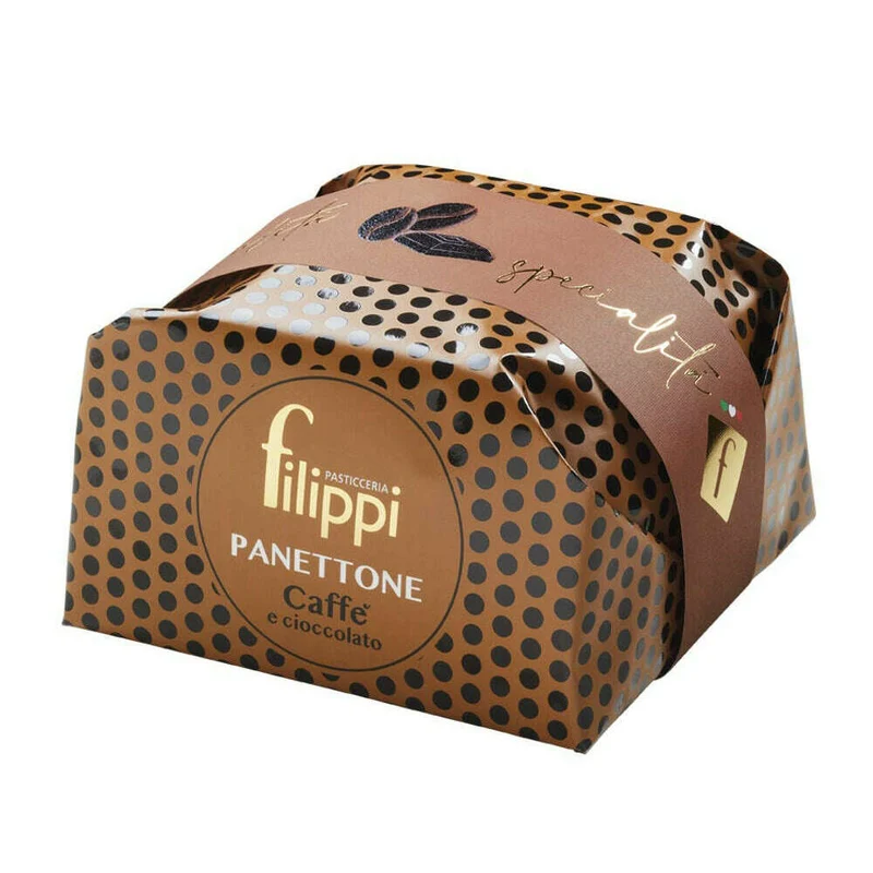 Pasticceria Filippi PANETTONE AL CAFFE' E CIOCCOLATO 1kg
