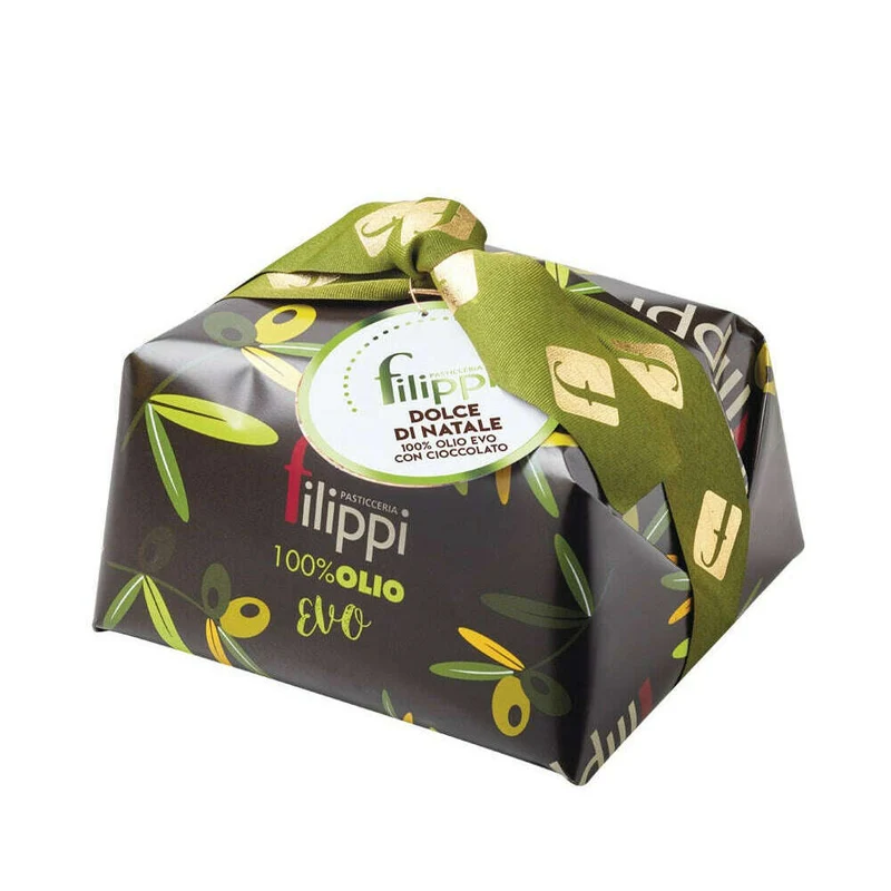 Pasticceria Filippi dolce di Natale 100% Olio EVO Al Cioccolato Filippi 1kg