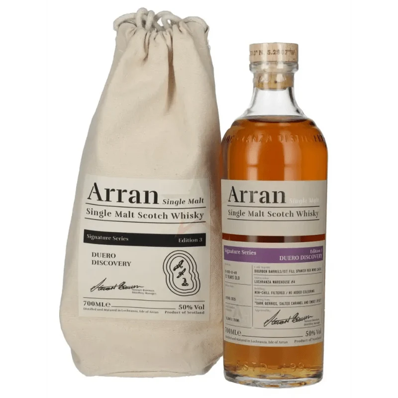 Whisky Arran Malt Signature Series 3 DUERO DISCOVERY Single Malt Scotch Whisky (70CL, 50% Vol.)
