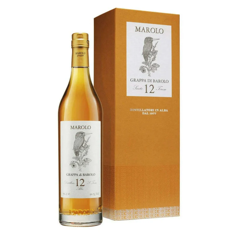 MAROLO Grappa di Barolo Marolo 12 Anni (70CL, 50.0% Vol.)