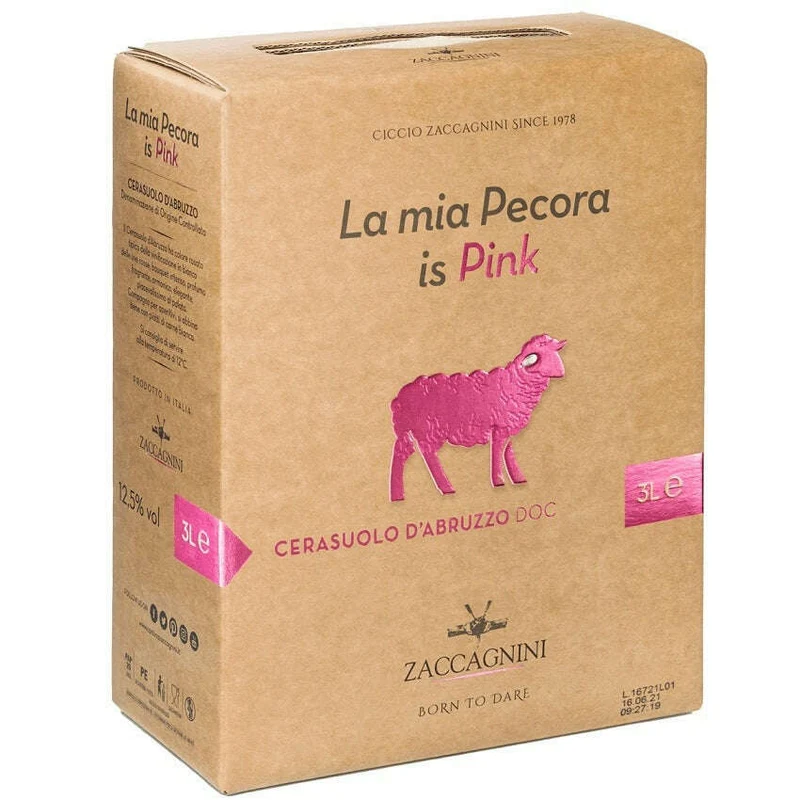 Cerasuolo d'Abruzzo DOC - Bag in Box - 3 Litri - Zaccagnini