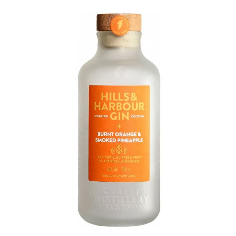 Gin Hills & Harbour Distilled Gin Cocktail (70CL, 40% Vol.)