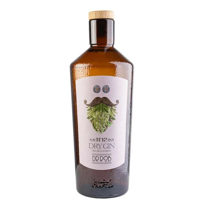 Dr. Rob Dry Gin Pino Mugo e Mirto (70CL, 42% Vol.)