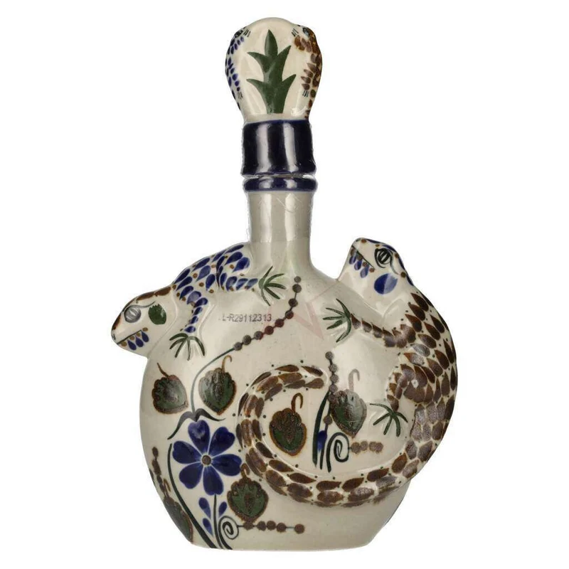 La Cofradia Tequila Reposado 100% de Agave Edicion IGUANAS (70CL, 38% Vol.)