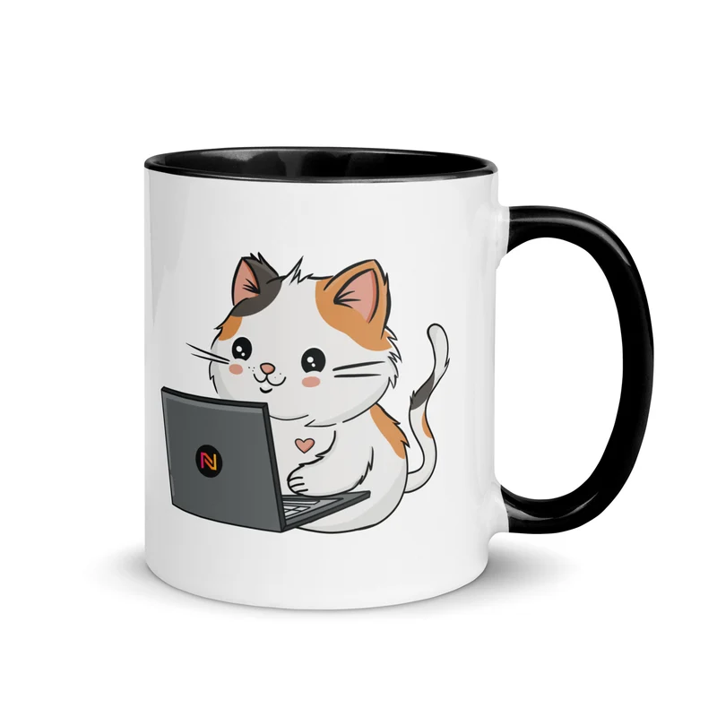 Cats Who Code Mug | Calico Cat