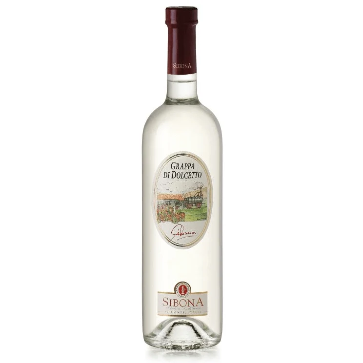 Sibona Linea Distilla Grappa di Dolcetto (70CL, 40% Vol.)