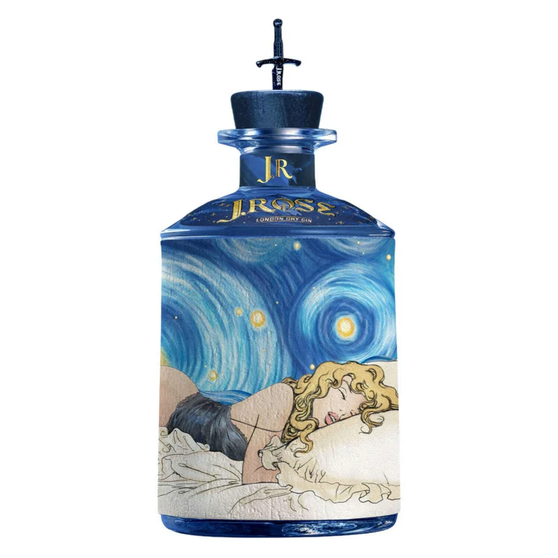J.Rose London Dry Gin Artigianale Limited Edition 80° Compleanno Milo Manara (70CL, 43.0% Vol.)