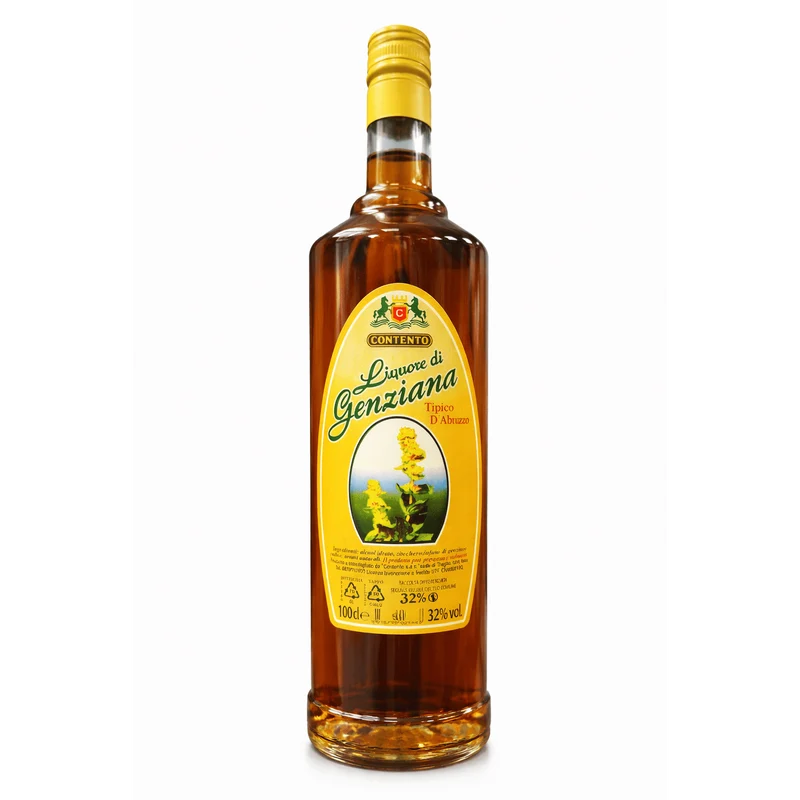 CONTENTO Genziana Liquore (1L, 32% Vol.)