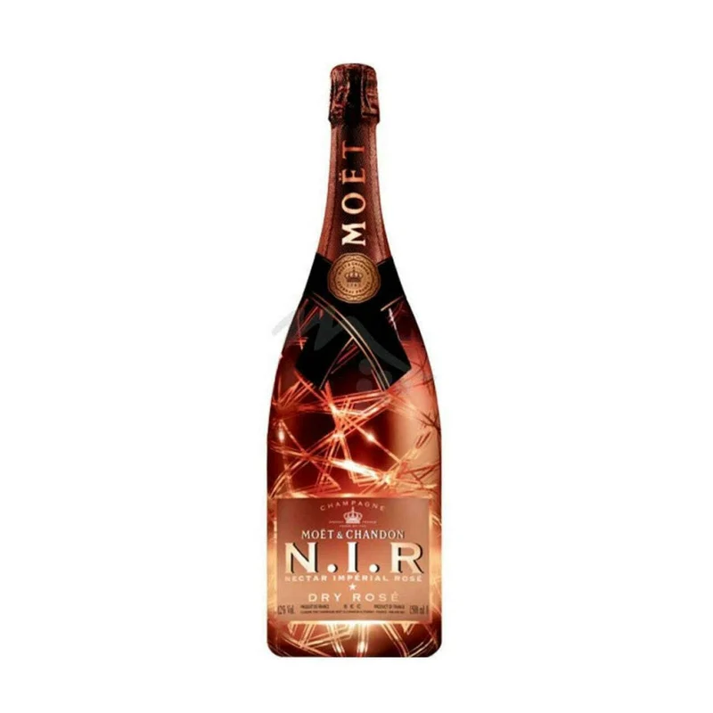 Champagne Moet N.I.R. Nectar Imperial Rosè Dry LUMINOUS MAGNUM 1.5 Litri