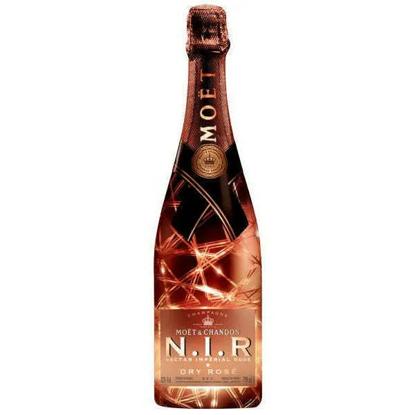 Champagne Moet N.I.R. Nectar Imperial Rosè Dry LUMINOUS