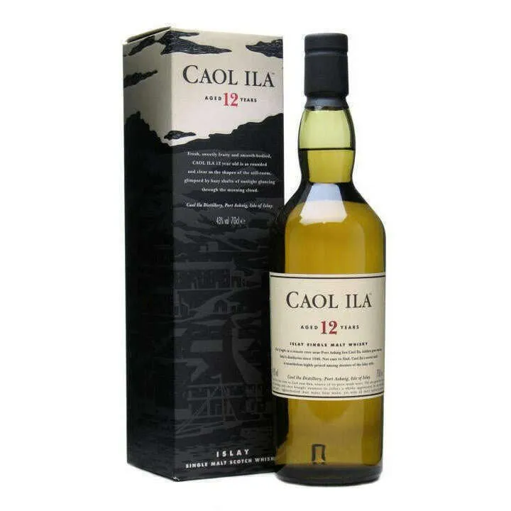 Caol ila 12 years islay single malt scotch whisky (70CL, 43.0% Vol.)