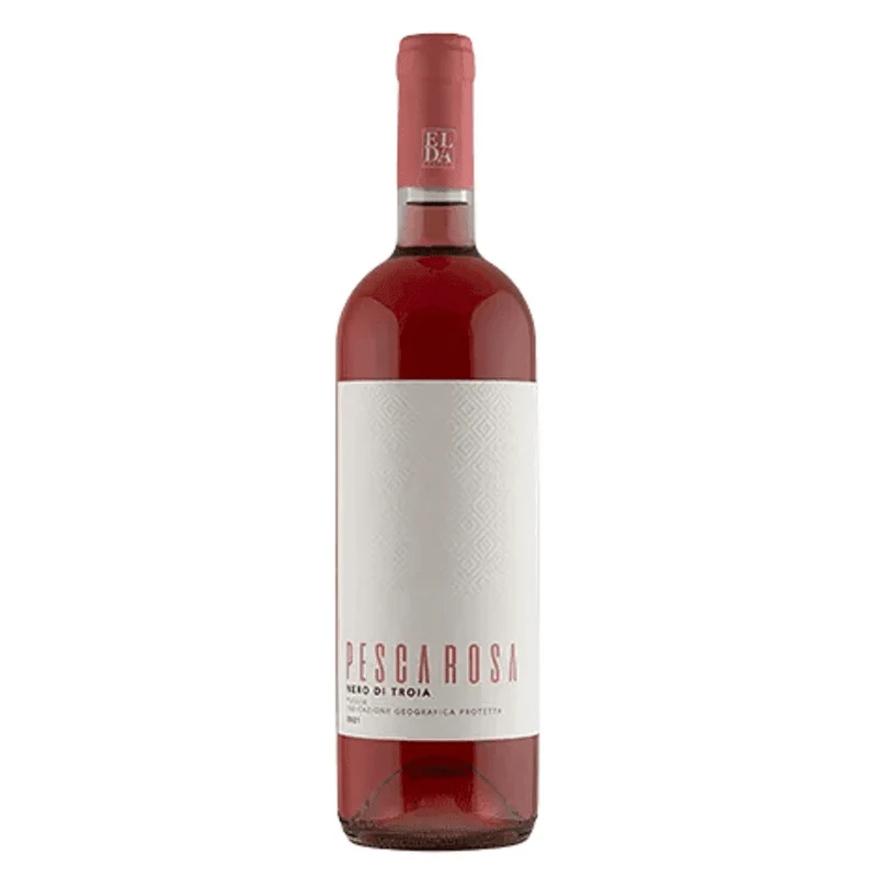 ELDA CANTINE PESCA ROSA NERO DI TROIA – IGP Puglia ROSATO 2025