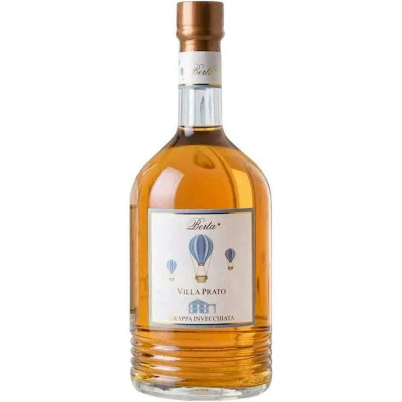 BERTA DISTILLERIE Villa Prato Grappa Invecchiata (1L, 40.0% Vol.)