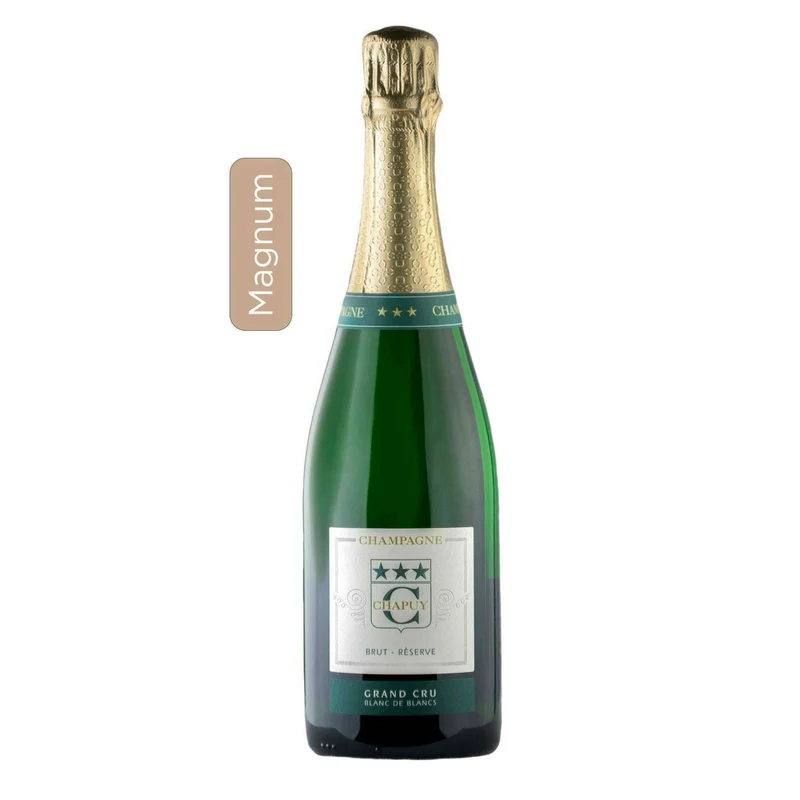 CHAMPAGNE CHAPUY Brut Réserve Blanc de Blancs Grand Cru (MAGNUM - 1.5 LT)
