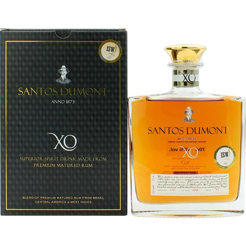 Santos Dumont XO Superior Premium Rum (70CL, 40.0% Vol.)