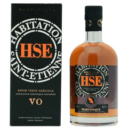 RUM VIEUX VO SAINT-ETIENNE 700 ML AST.- 42 - AOC AGRICOLE MARTINIQUE