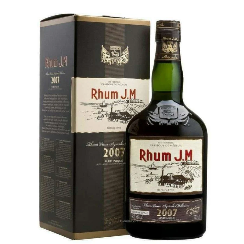 Rum Vieux 2007 Agricole De La Mantique - J.M. (0.7L , 42.9% Vol.)